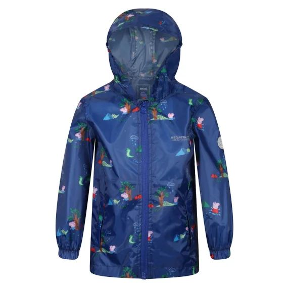 Veste Imperméable Polyester Peppa Pig Bleu Roi