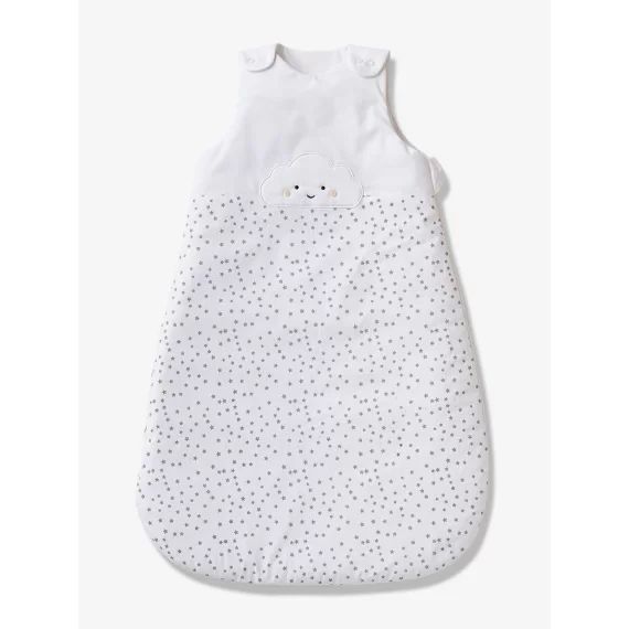 Gigoteuse sans manches NUAGE BLANC blanc / gris