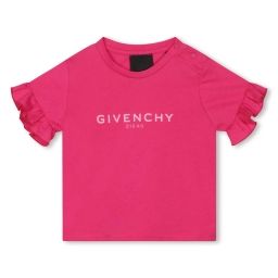 T-shirt à manches courtes Fille Rose