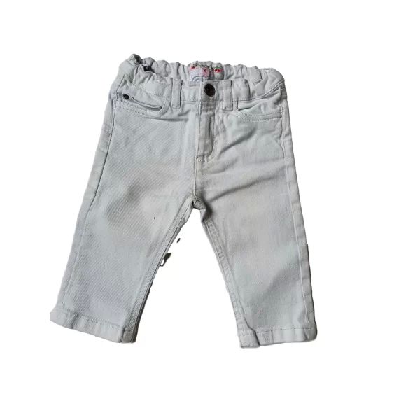 Jean blanc Fille ou Garçon 6 mois