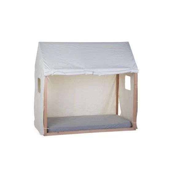 Toile 70x140cm Childhome Cabane – Blanc