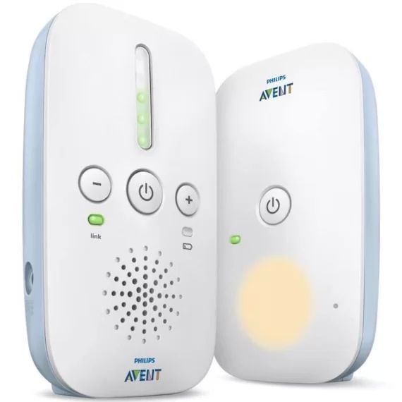 PHILIPS AVENT SCD503/26 – BabyPhone DECT connecté – Mode Smart ECO – Jusqu’à 24h d&rsquo;autonomie- Longue portée bleu