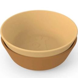 Lot de 2 bols Kiddish Raffi Moutarde